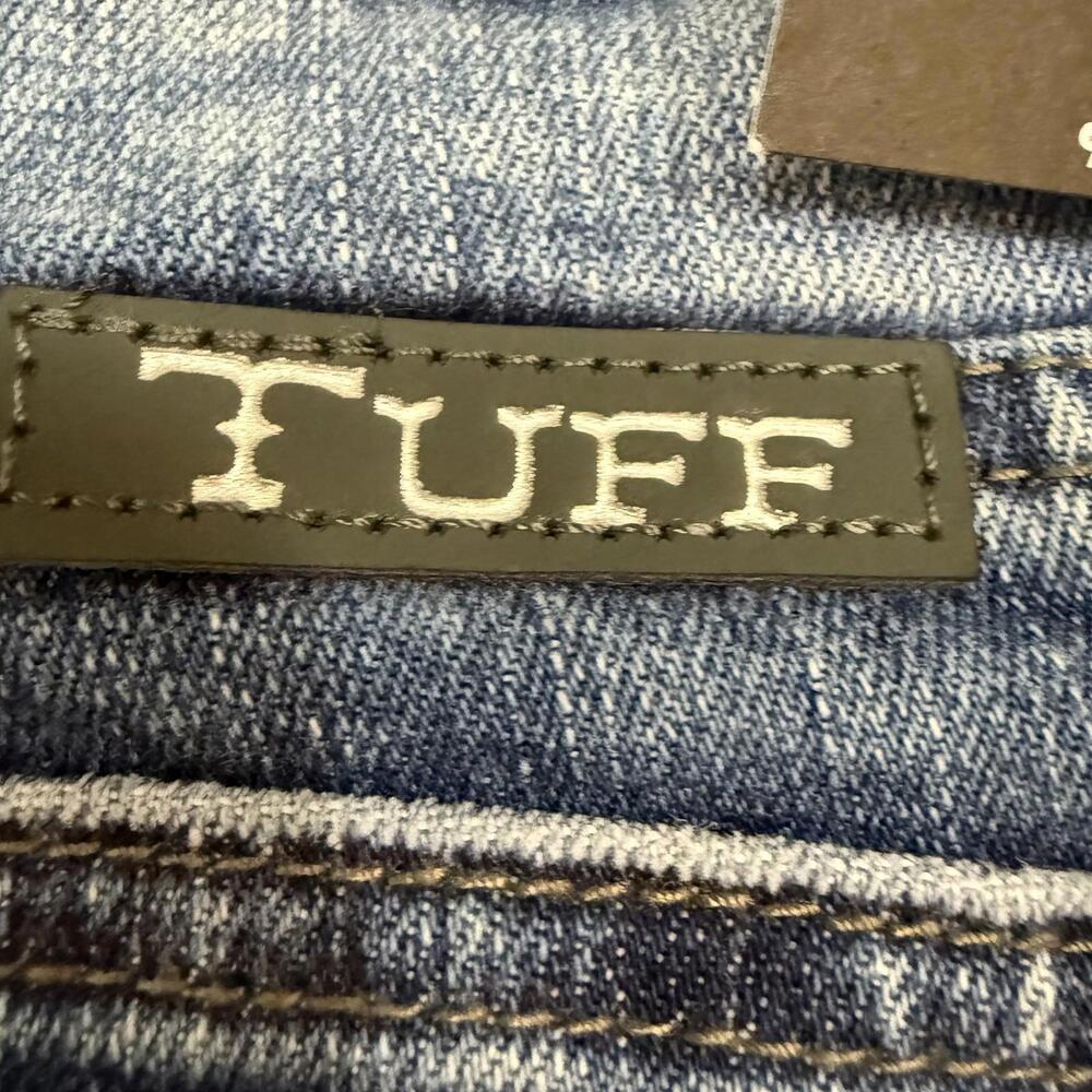 NWT Cowgirl Tuff Co. Rip Tide Distressed Flared Jeans Women's Size 29x35 - Picture 9 of 10